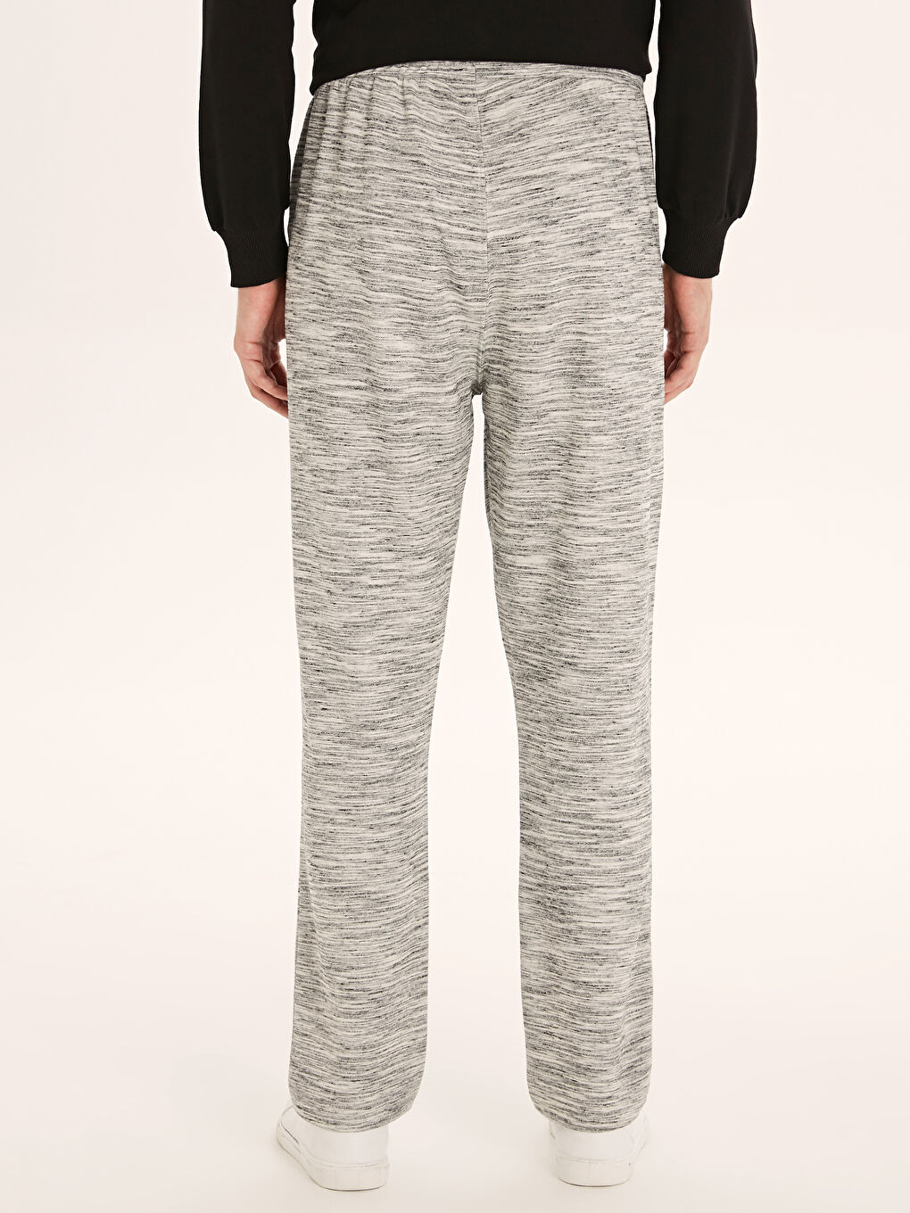 Gri Melanj Eşofman Altı-3