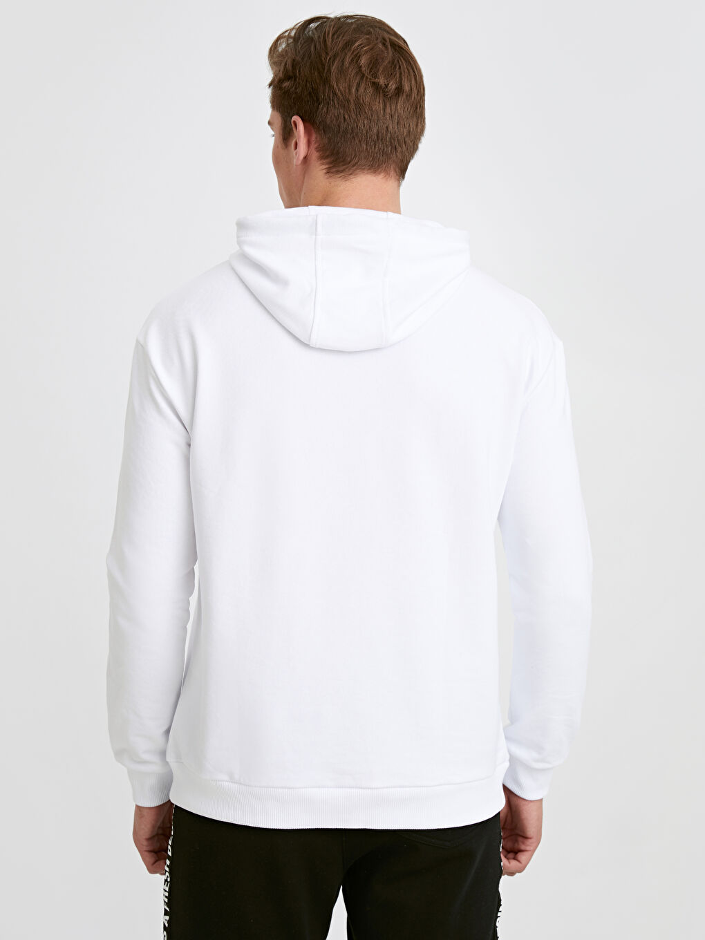 Man WHITE Hoodie-1
