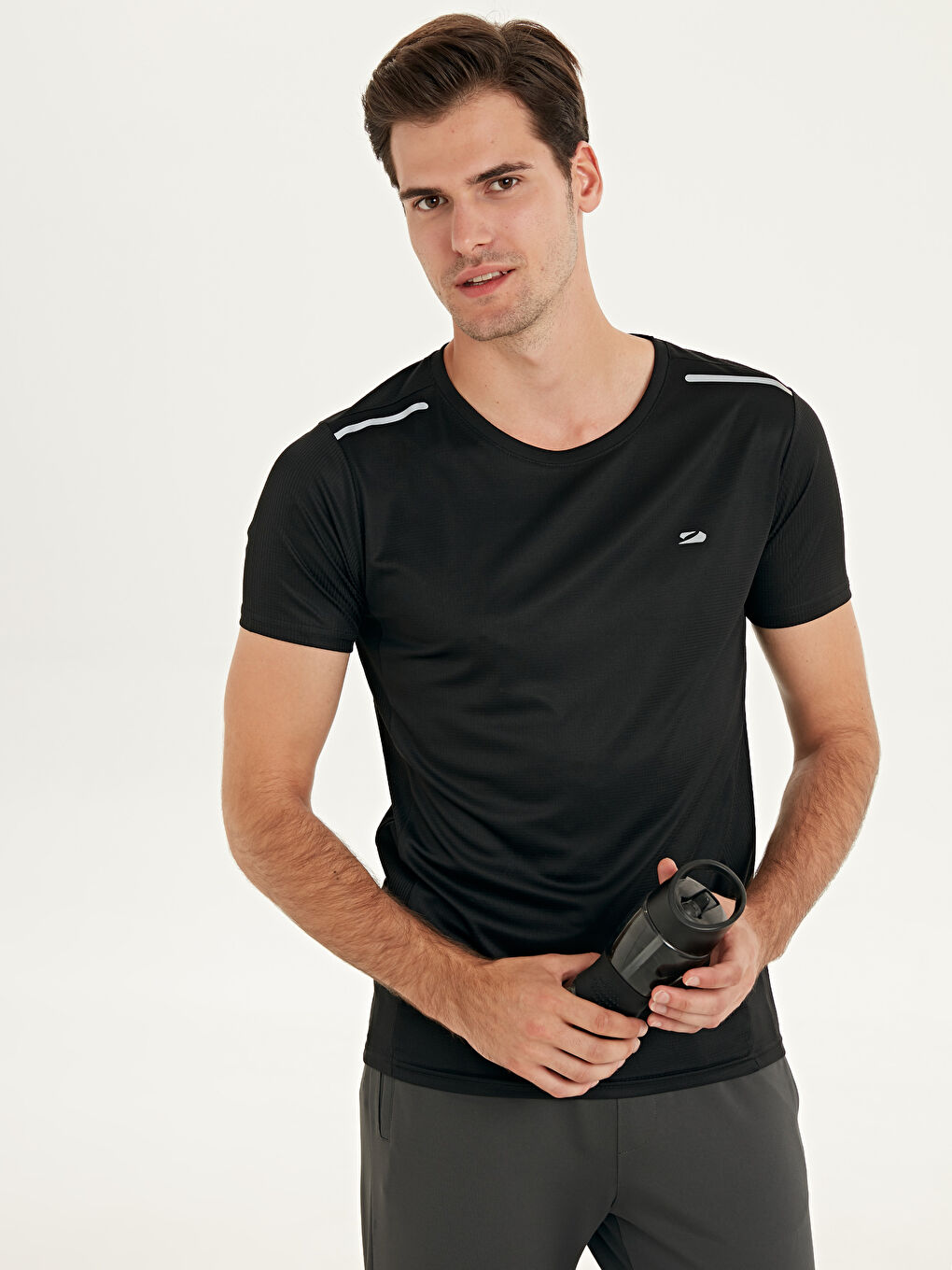 Man BLACK Sports T-Shirt