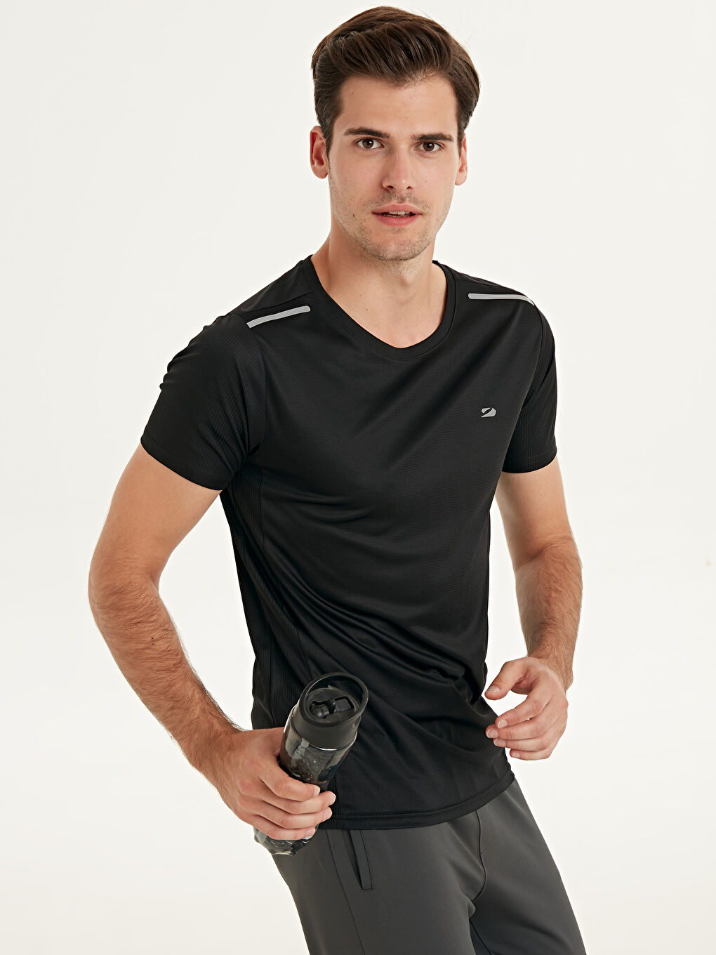 Man BLACK Sports T-Shirt-1