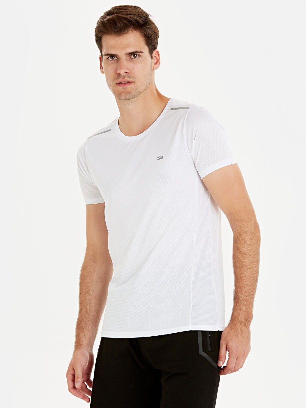 Optik Beyaz Spor Tişört