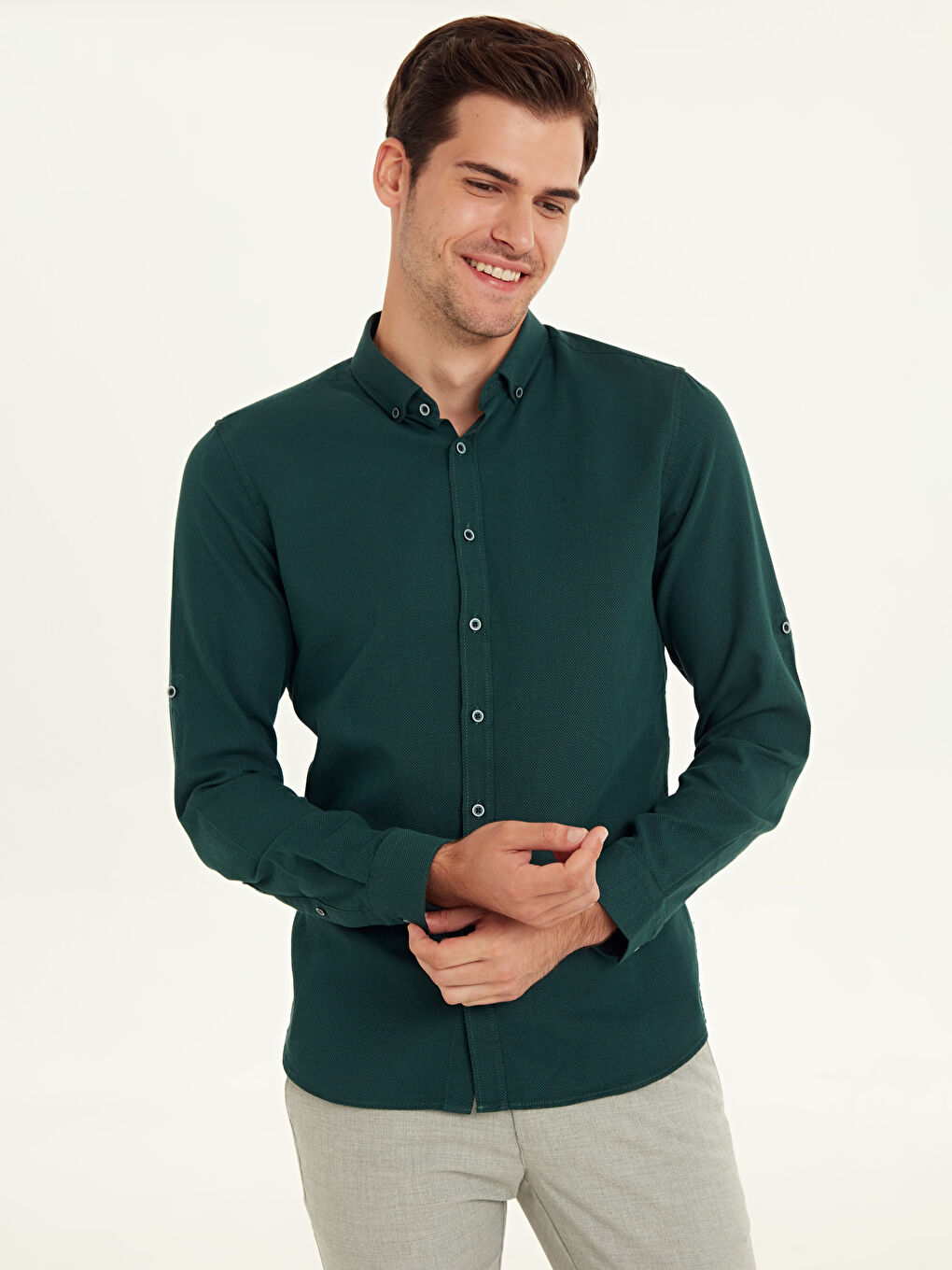 Zümrüt Yeşili Gömlek