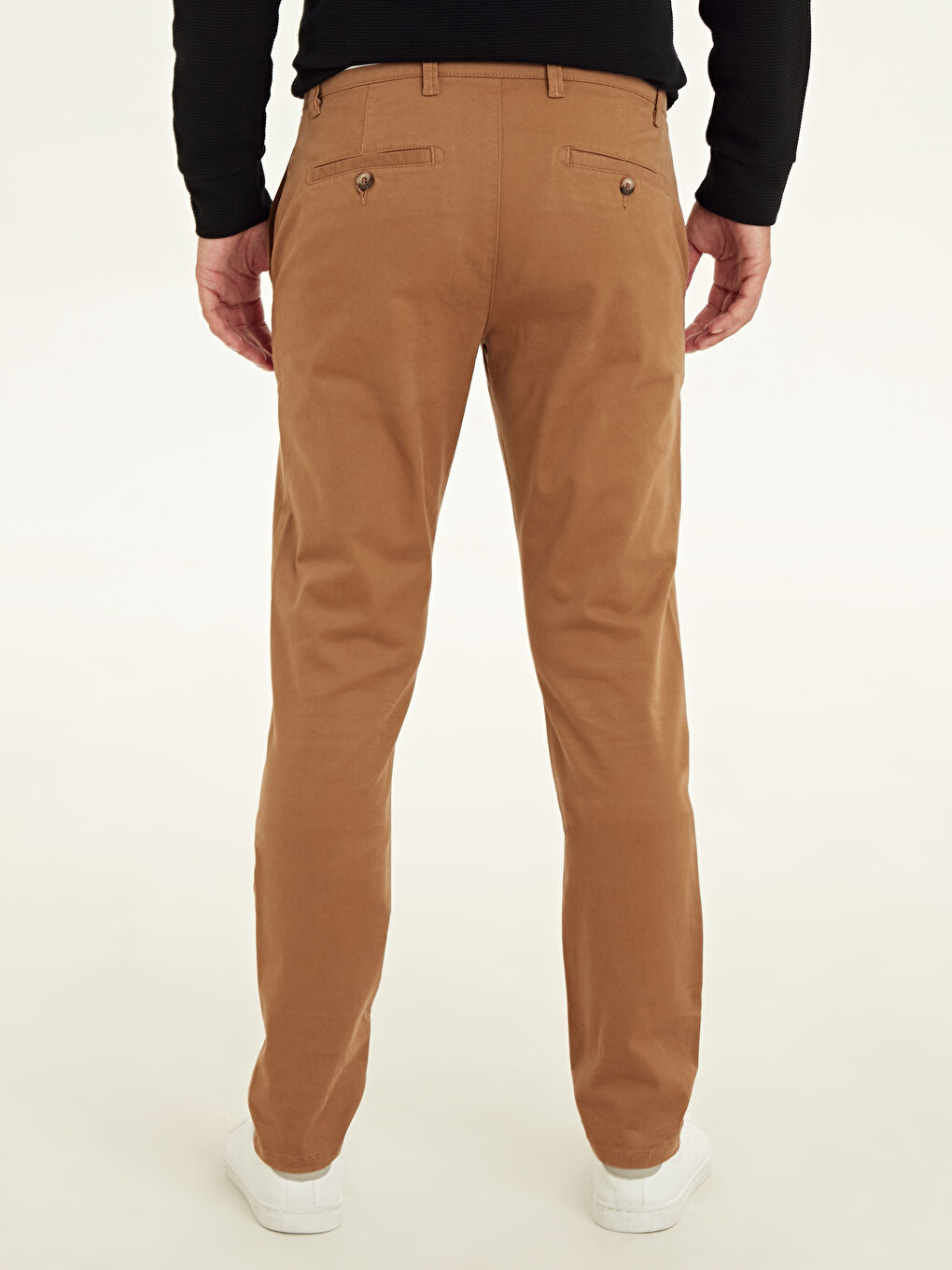 Koyu Bej Chino Pantolon-2