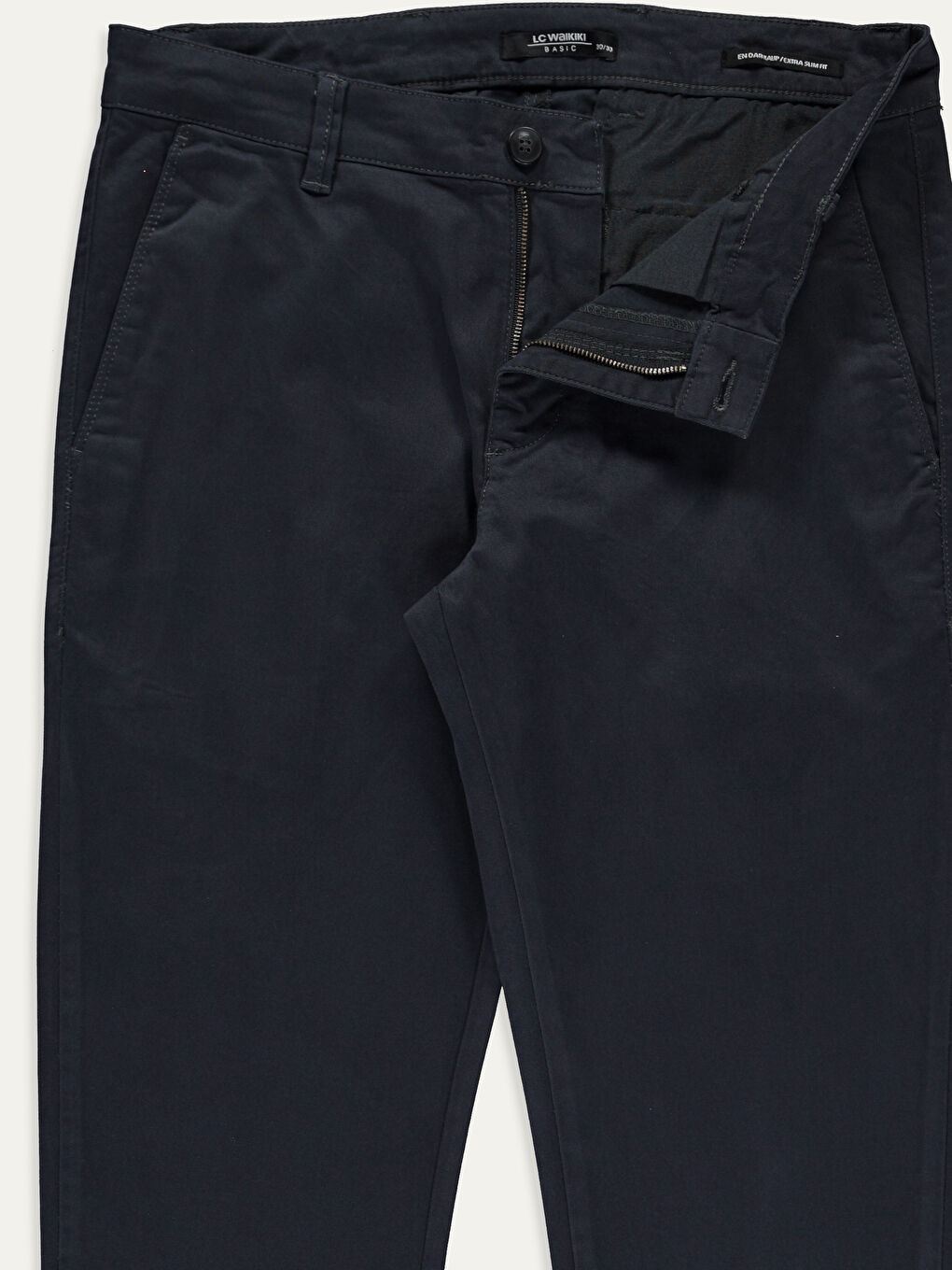 Мужчины Антрацитовый Брюки чино-2