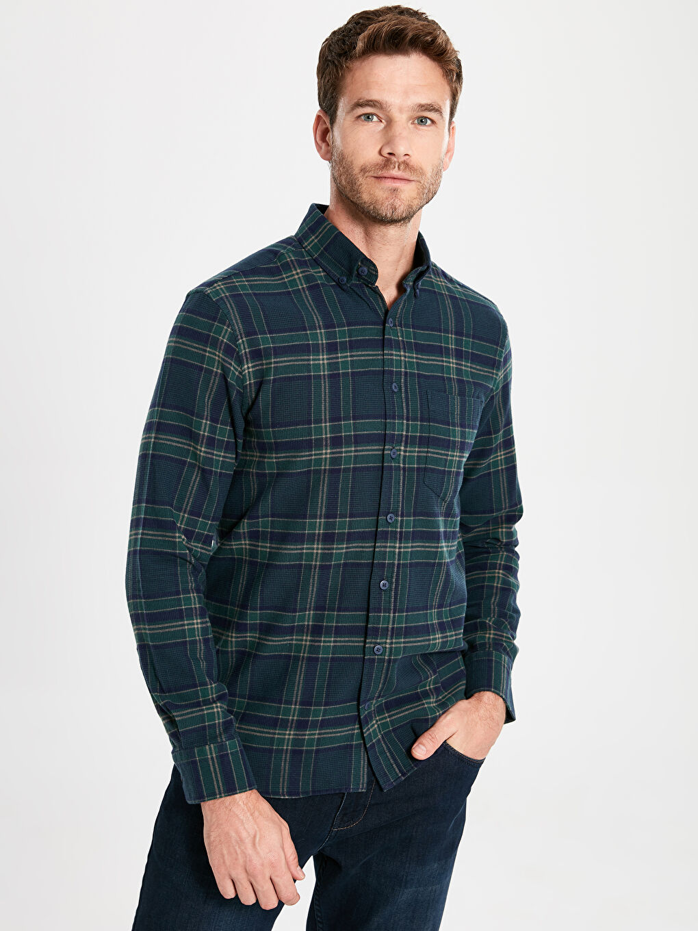 ZELENA Košulja Muškarac