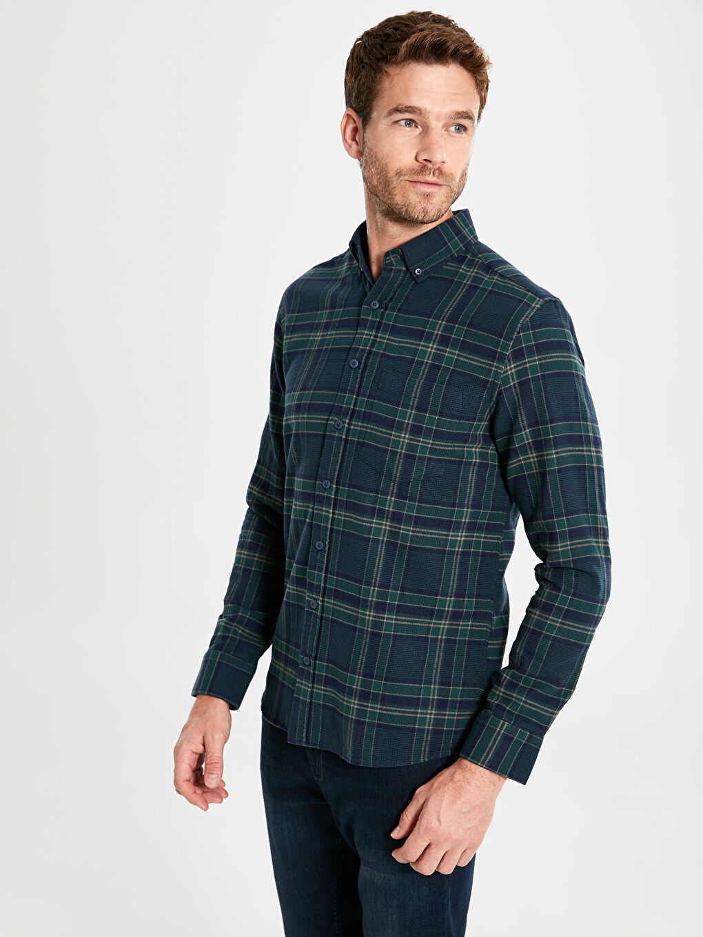 ZELENA Košulja Muškarac-1