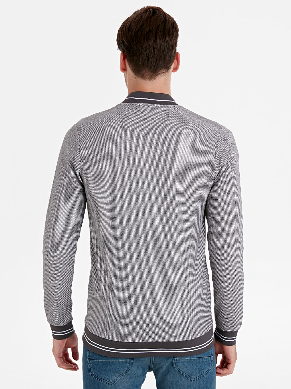 Gri Melanj Sweatshirt-1