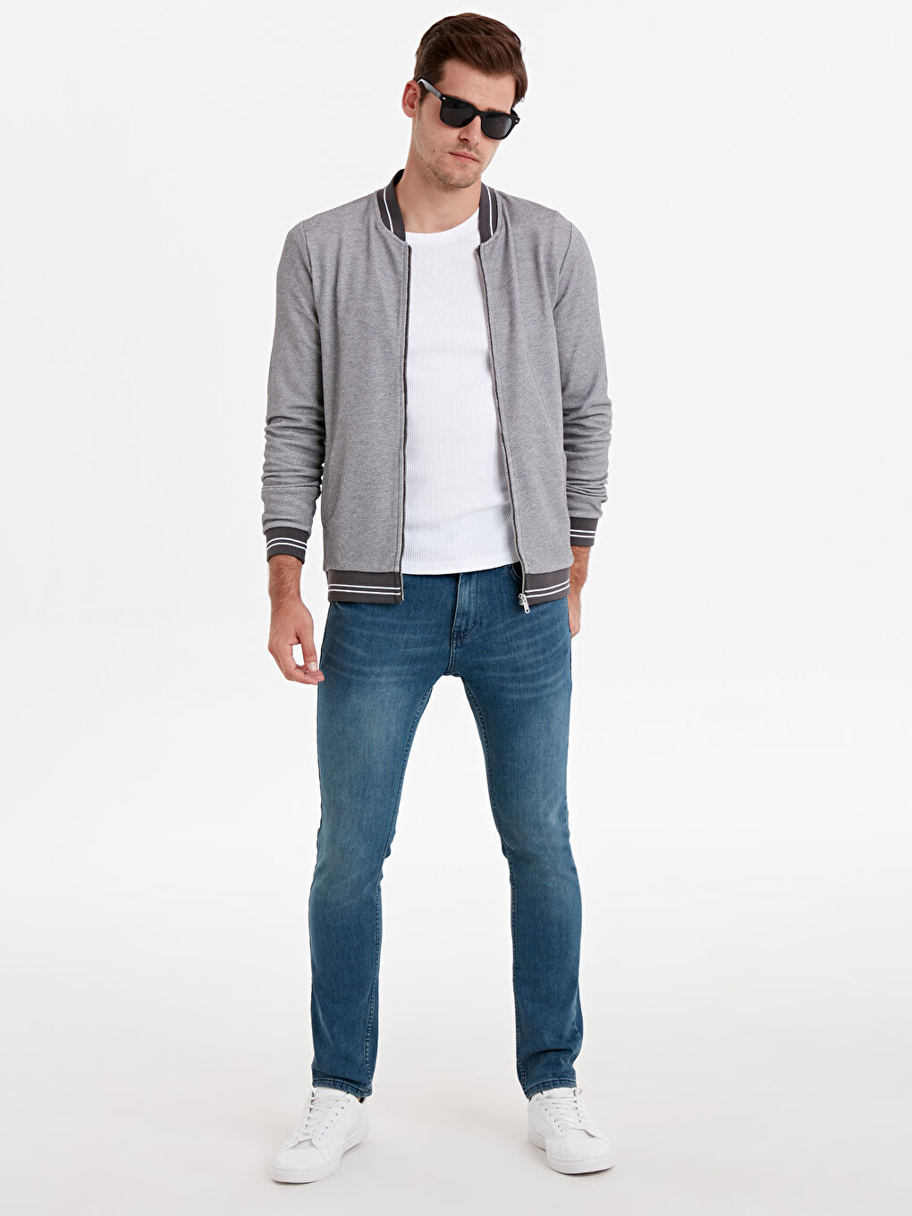 Gri Melanj Sweatshirt-2