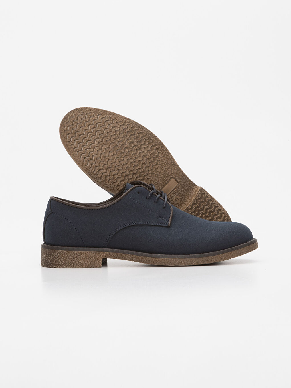Man NAVY Suit Shoes-2