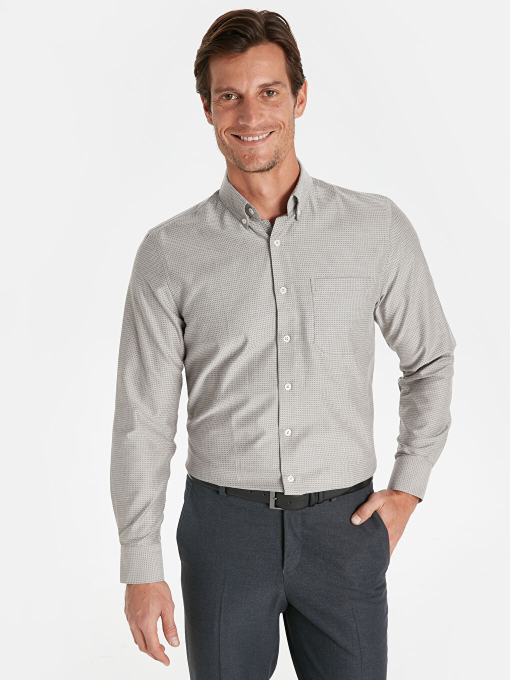 Kahverengi Kahve Gömlek-1