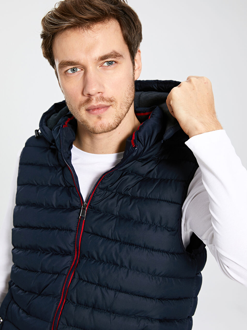 Koyu Lacivert Yelek-3