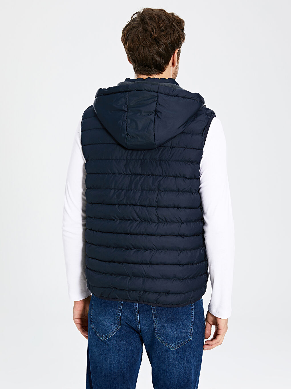 Koyu Lacivert Yelek-4