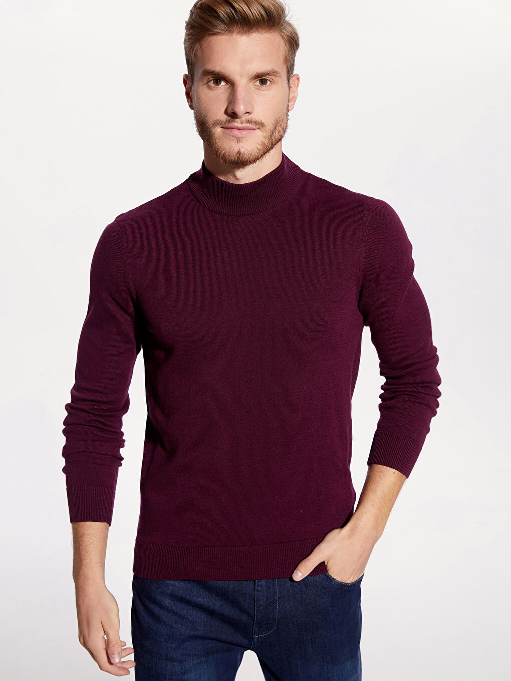 Canlı Mor Melanj Kazak-2