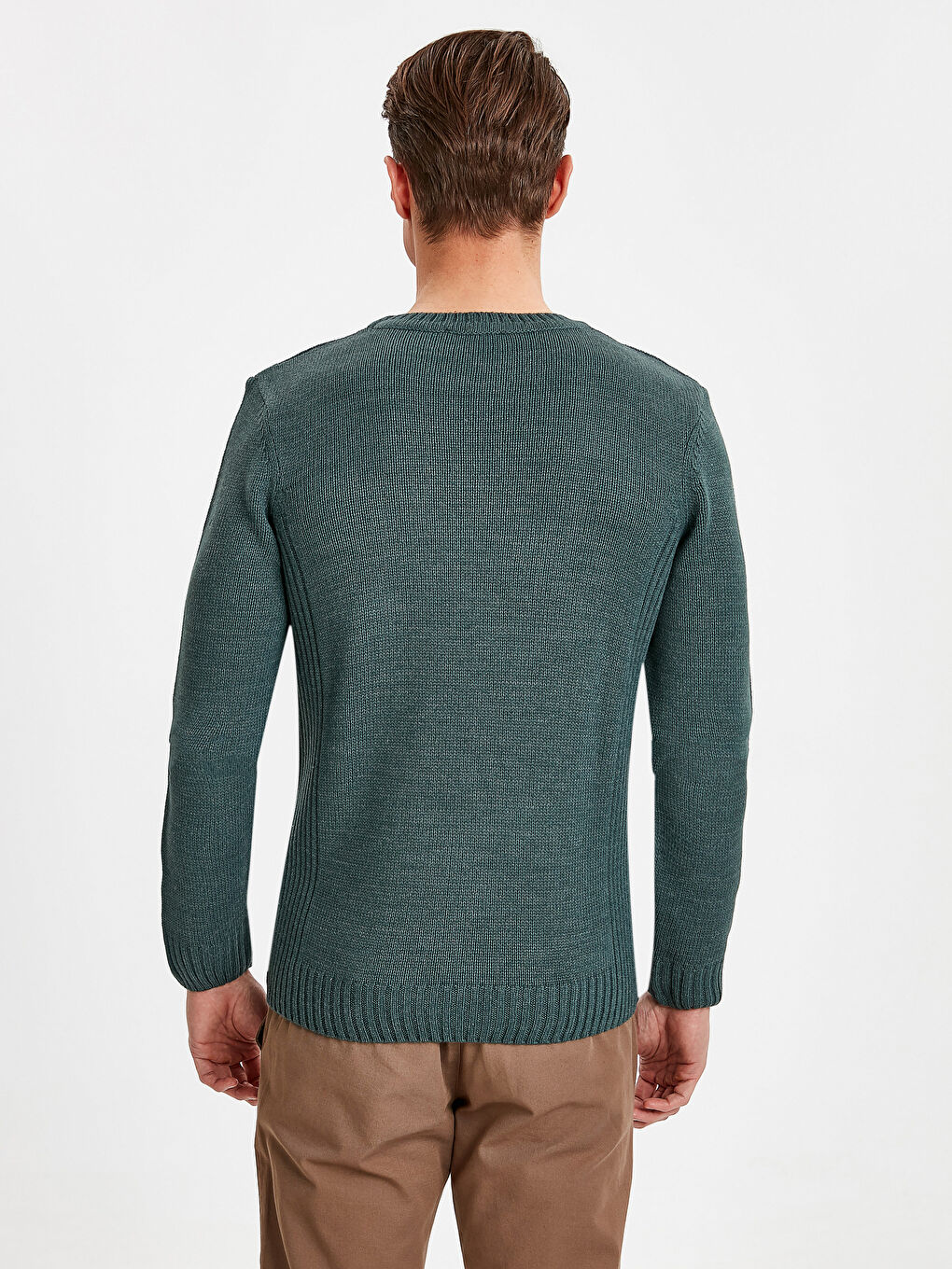 Yeşil Melanj Kazak-1