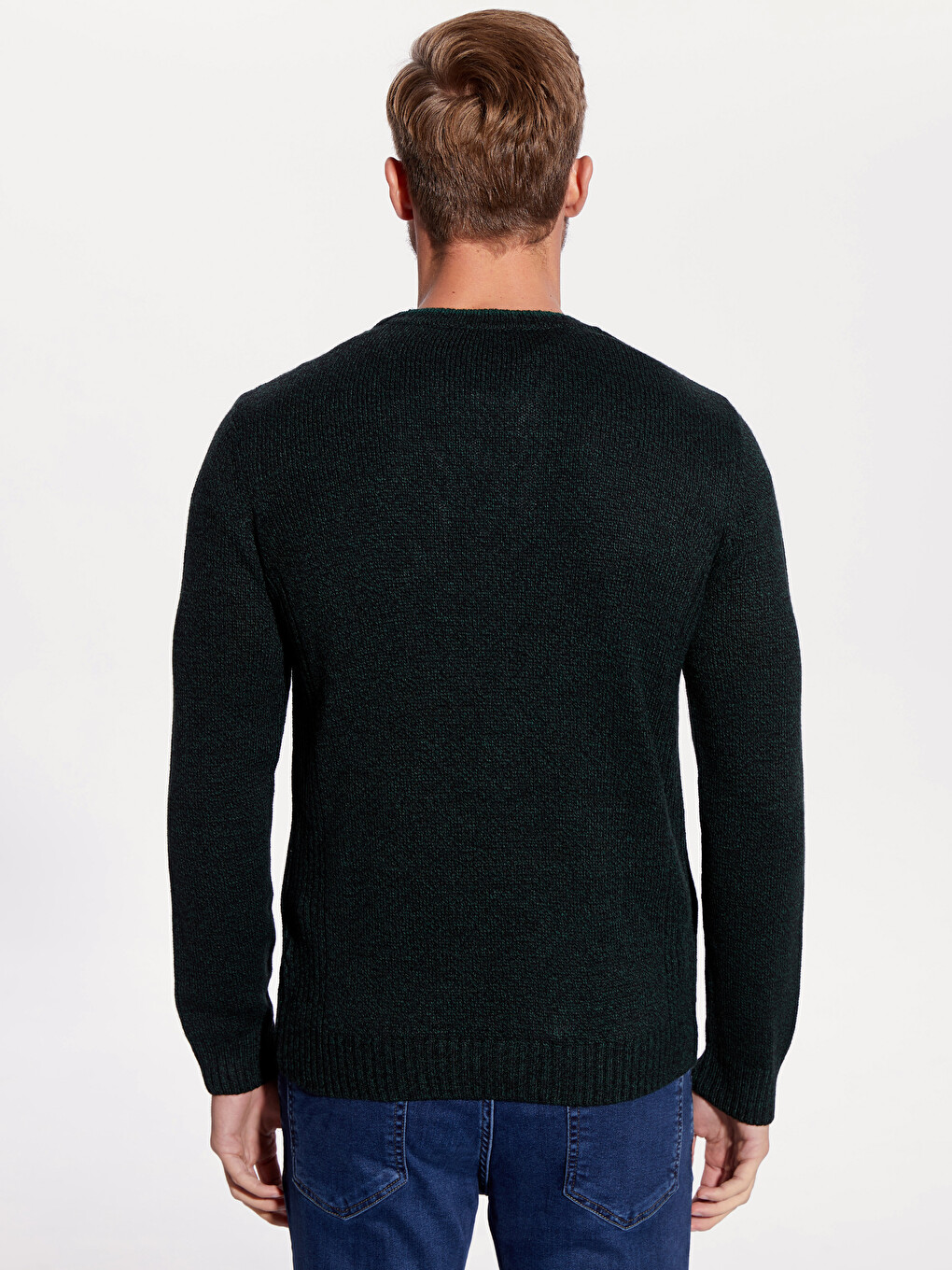 Man Green Sweater-4