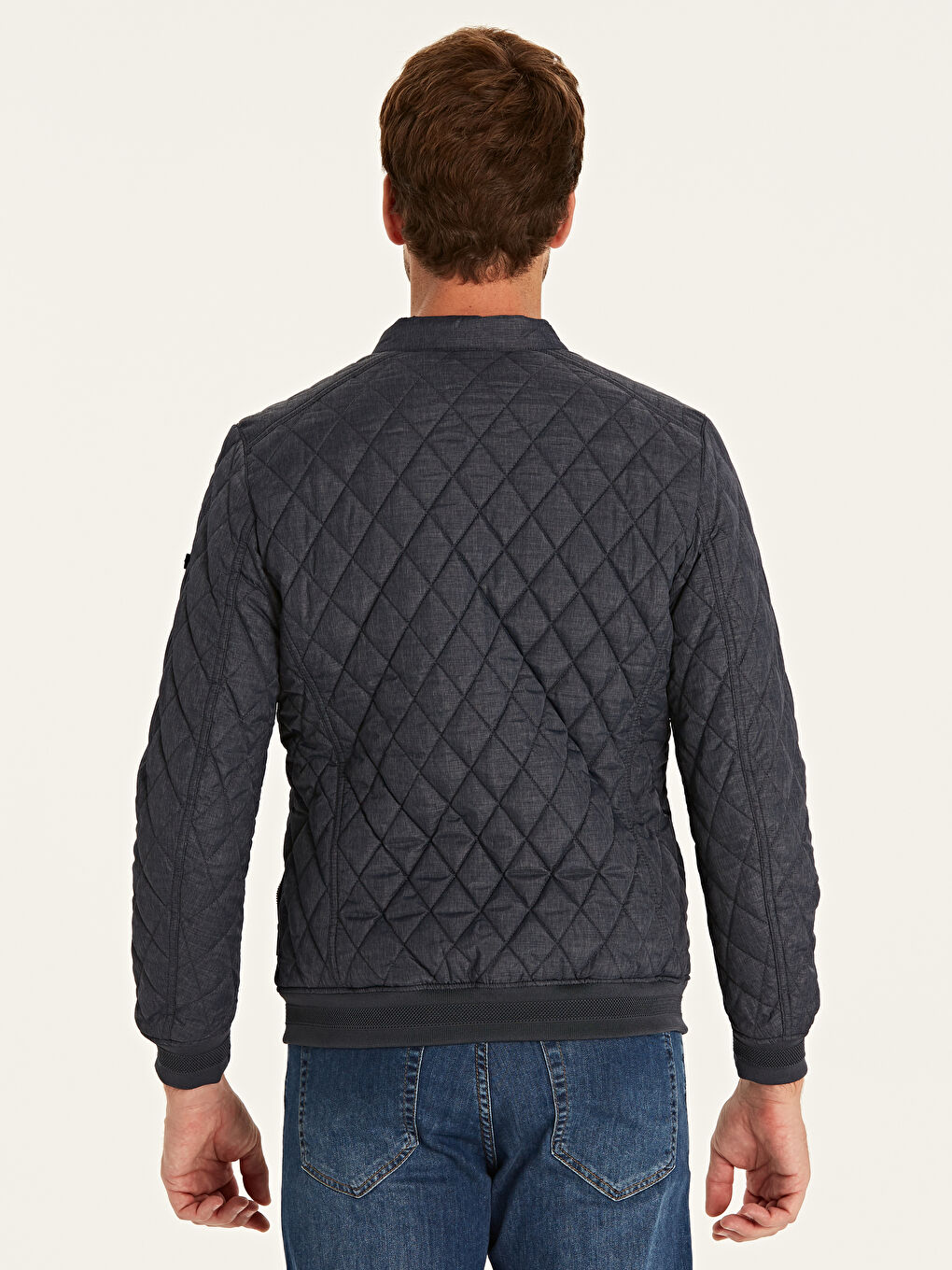 Antrasit Erkek Şişme Mont-3