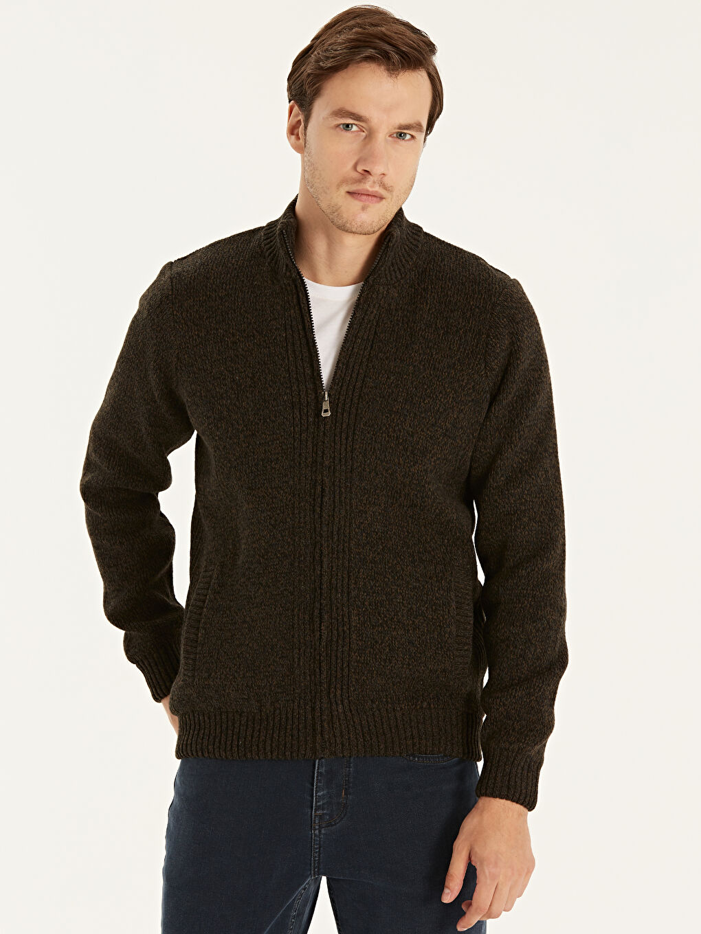 Kahverengi Erkek Hırka