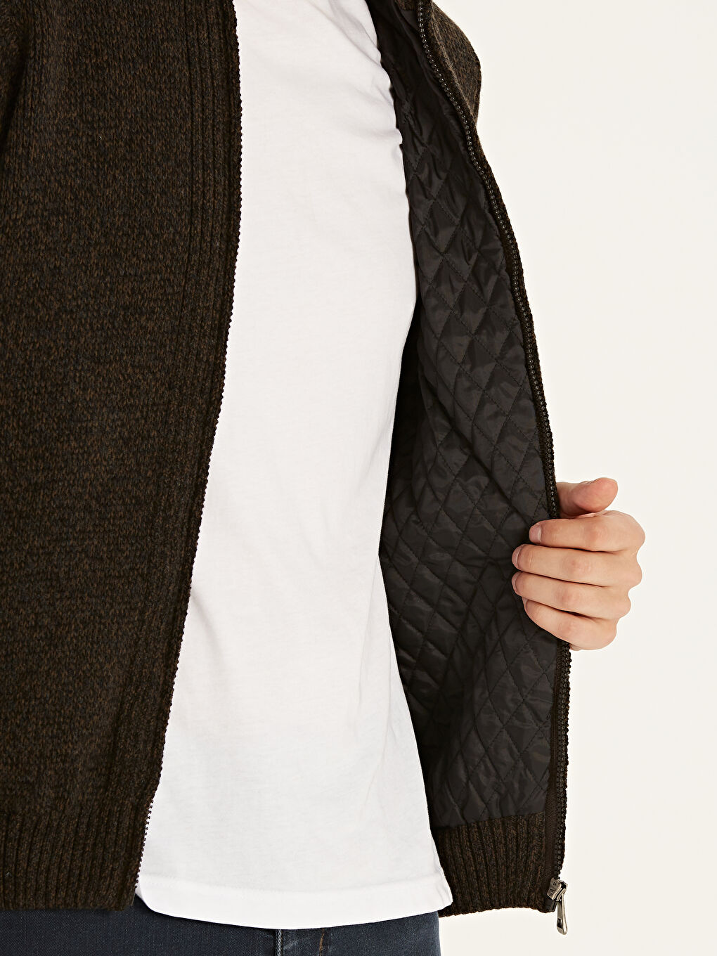 Kahverengi Erkek Hırka-2