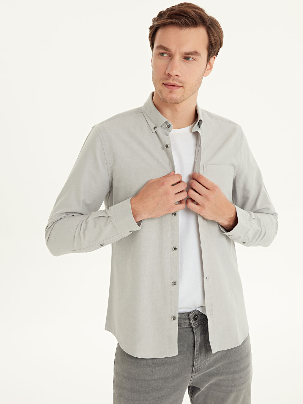 Man GREY Shirt