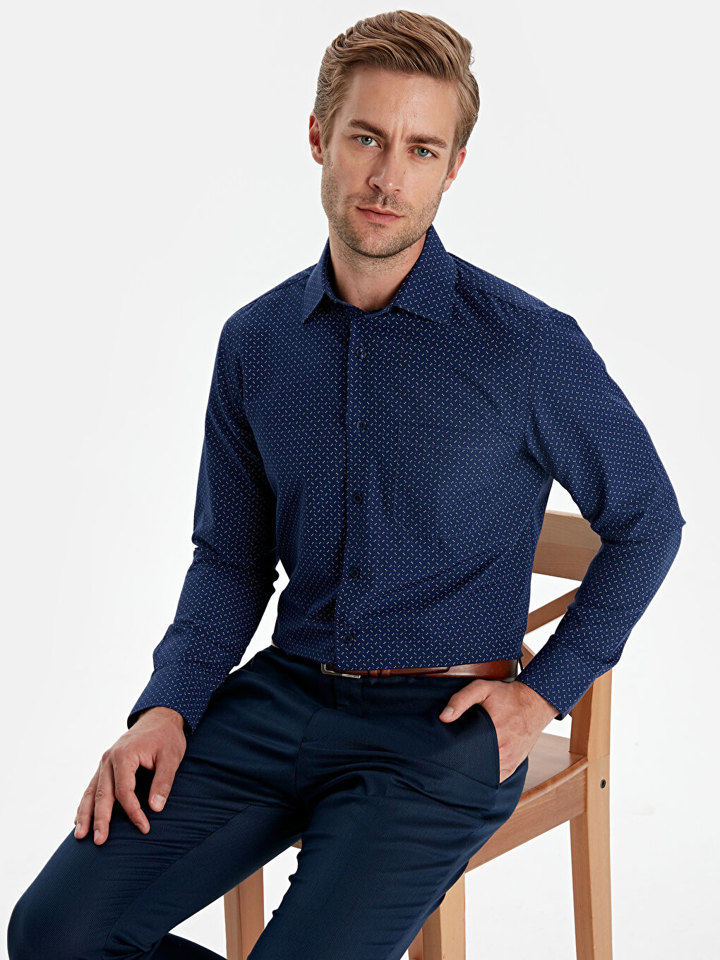 LCWAIKIKI Formal Poplin Erkek Gömlek -9W3257Z8-LSJ