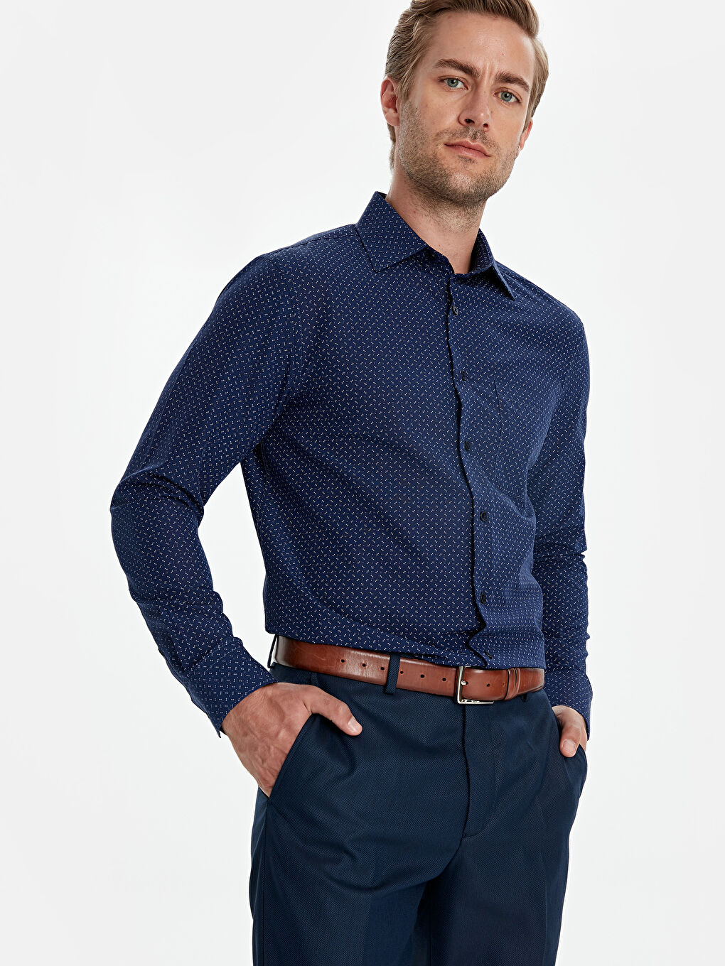 LCWAIKIKI Formal Poplin Erkek Gömlek -9W3257Z8-LSJ