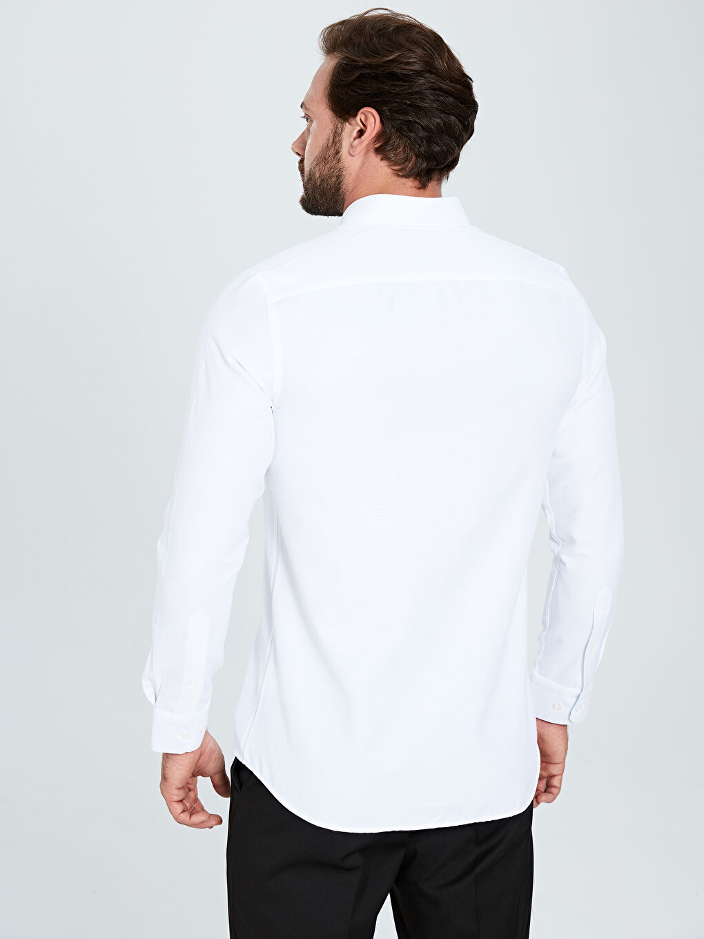 Man WHITE Shirt-2