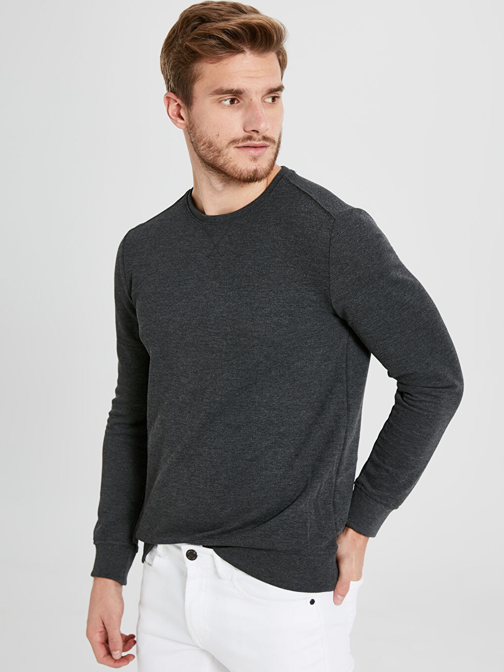 Antrasit Melanj Sweatshirt