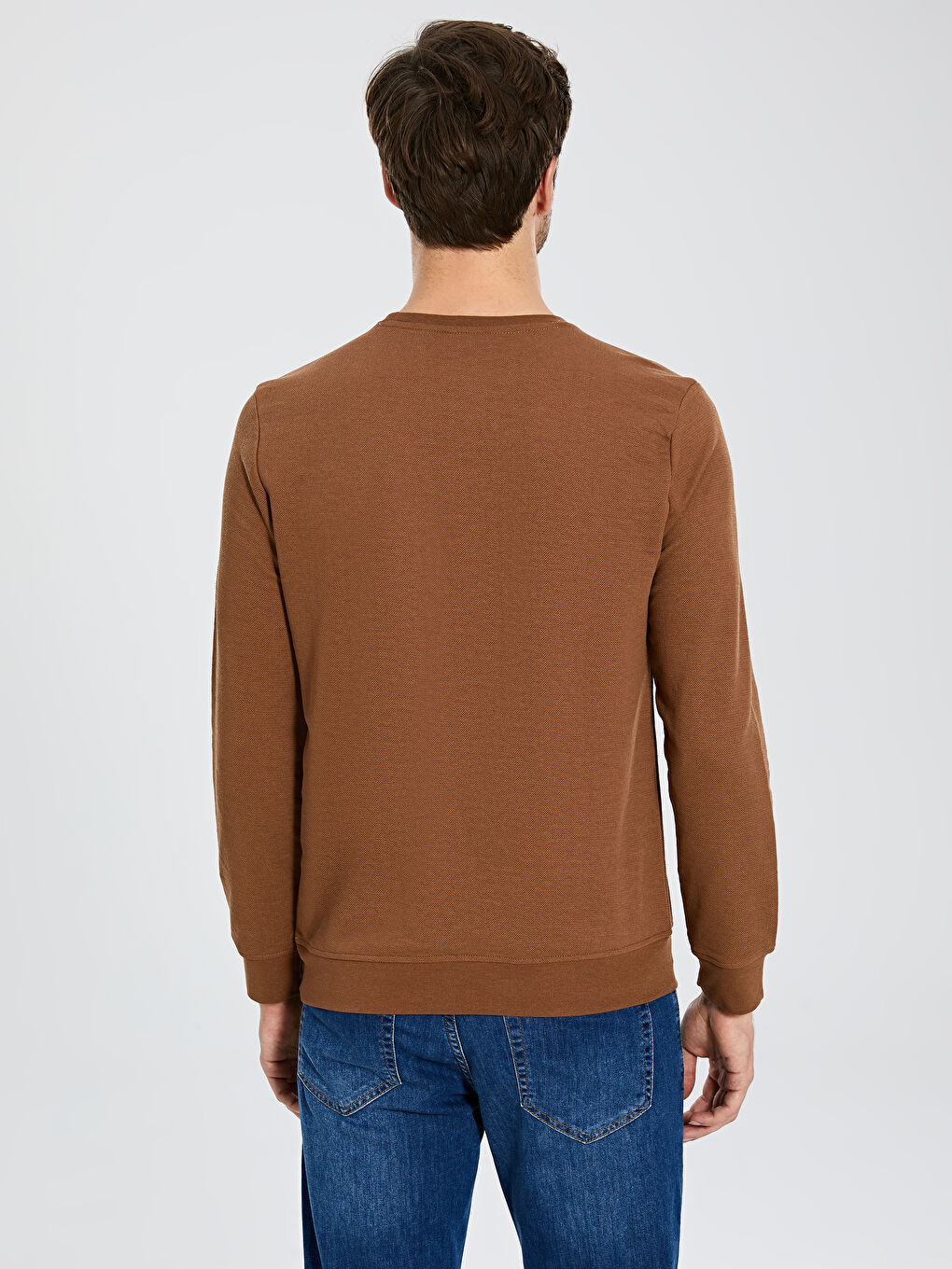 Açık Kahverengi Sweatshirt-3