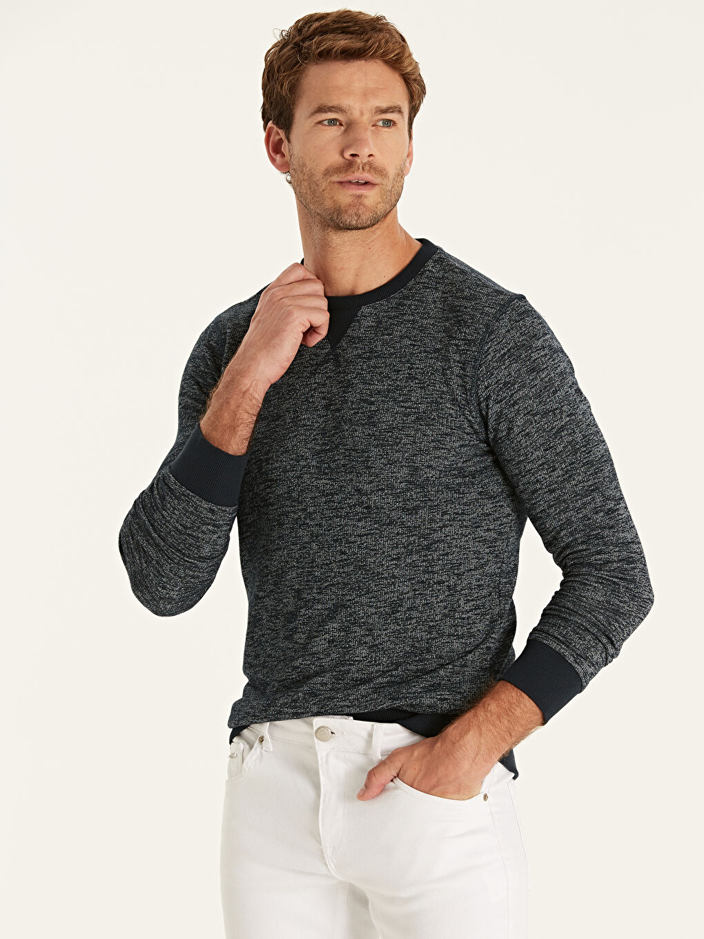 Ерлер көк Свитшот-1