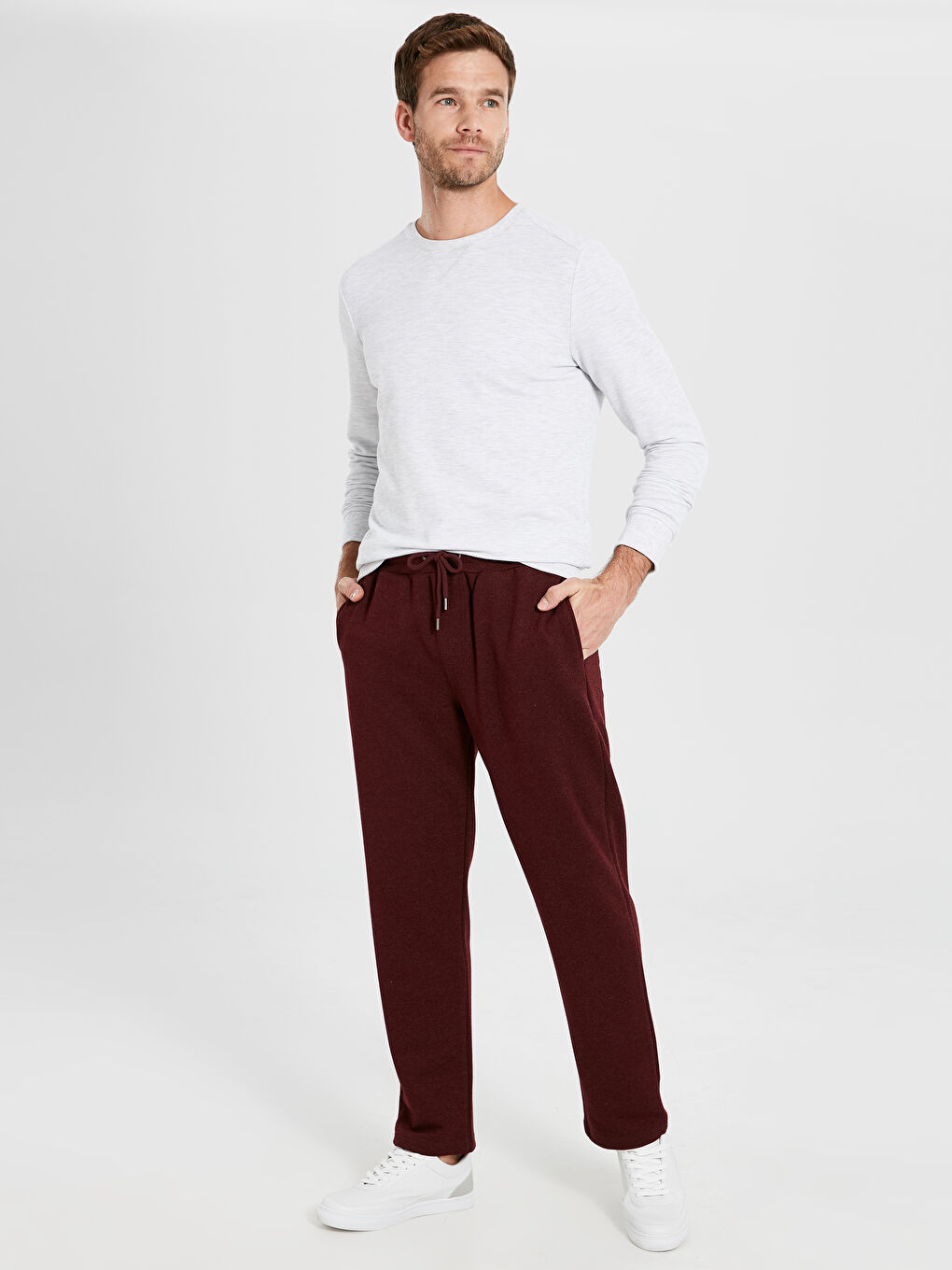 Relaxed Fit Men's Sweatpants-1