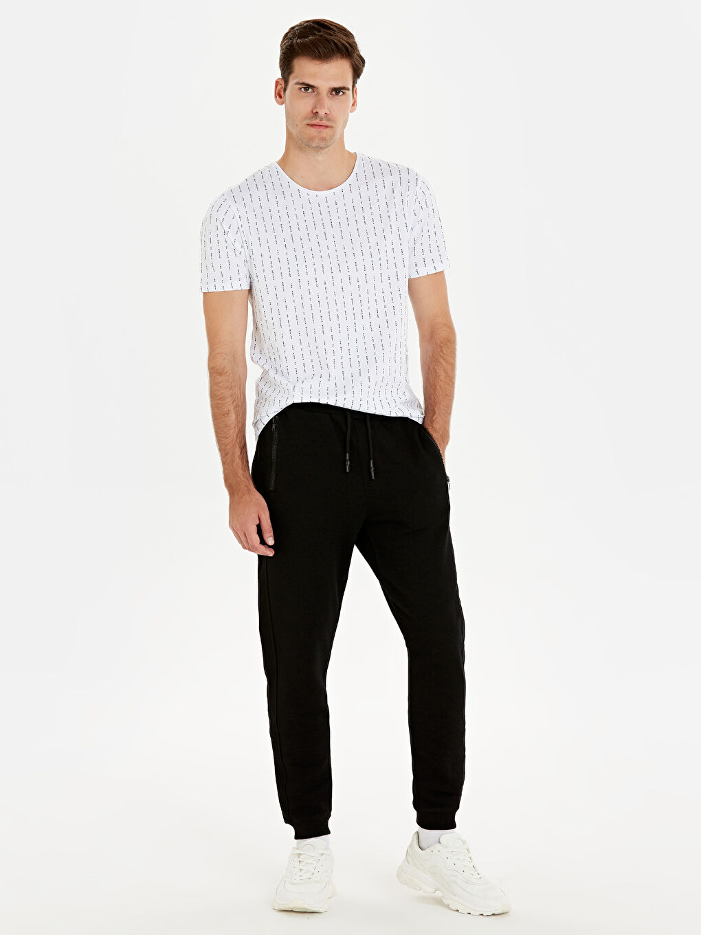 Yeni Siyah Jogger Eşofman Altı