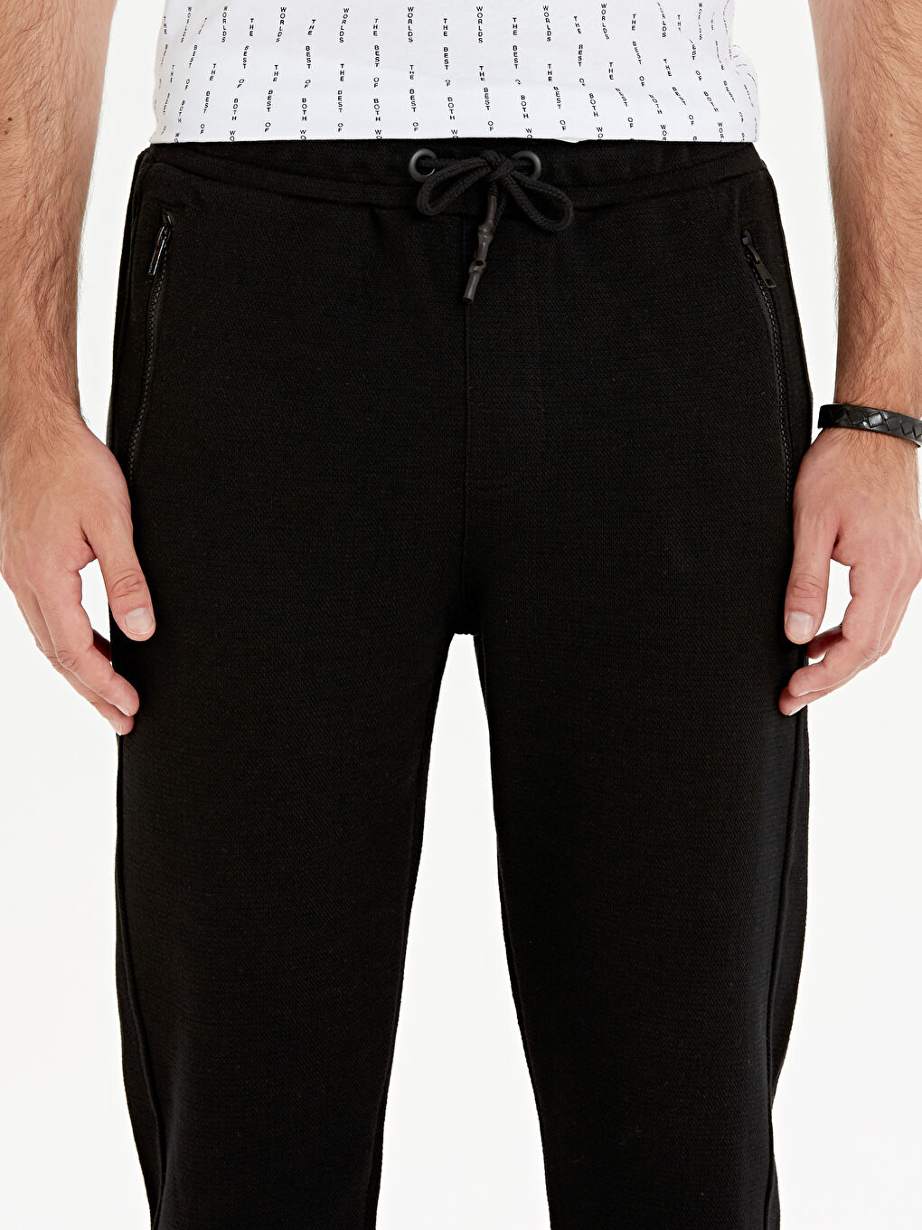 Yeni Siyah Jogger Eşofman Altı-3