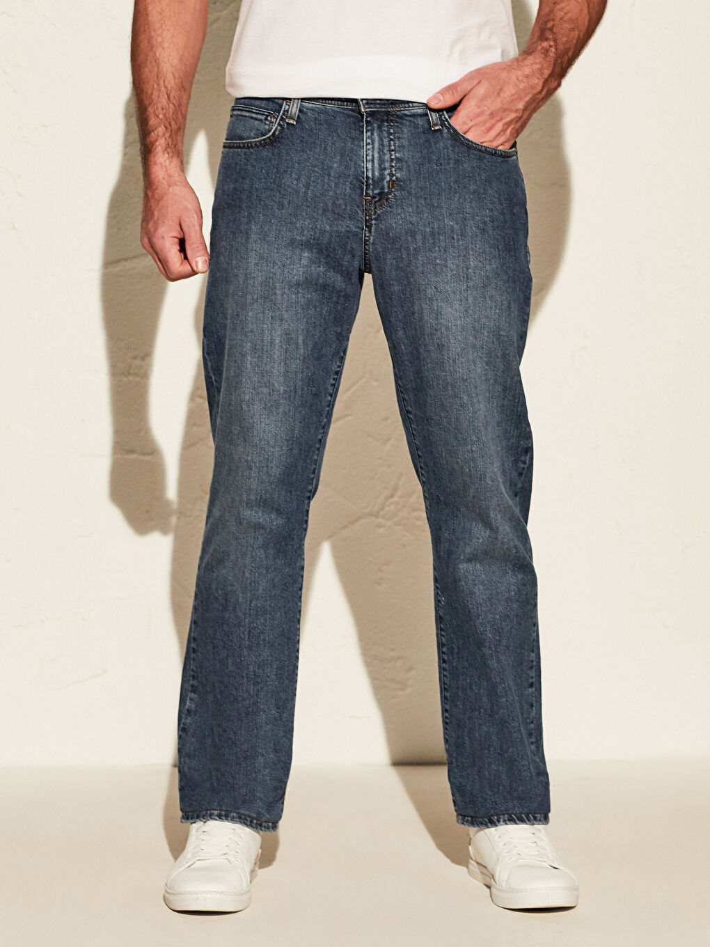 Açık İndigo Rodeo Jean Pantolon-2