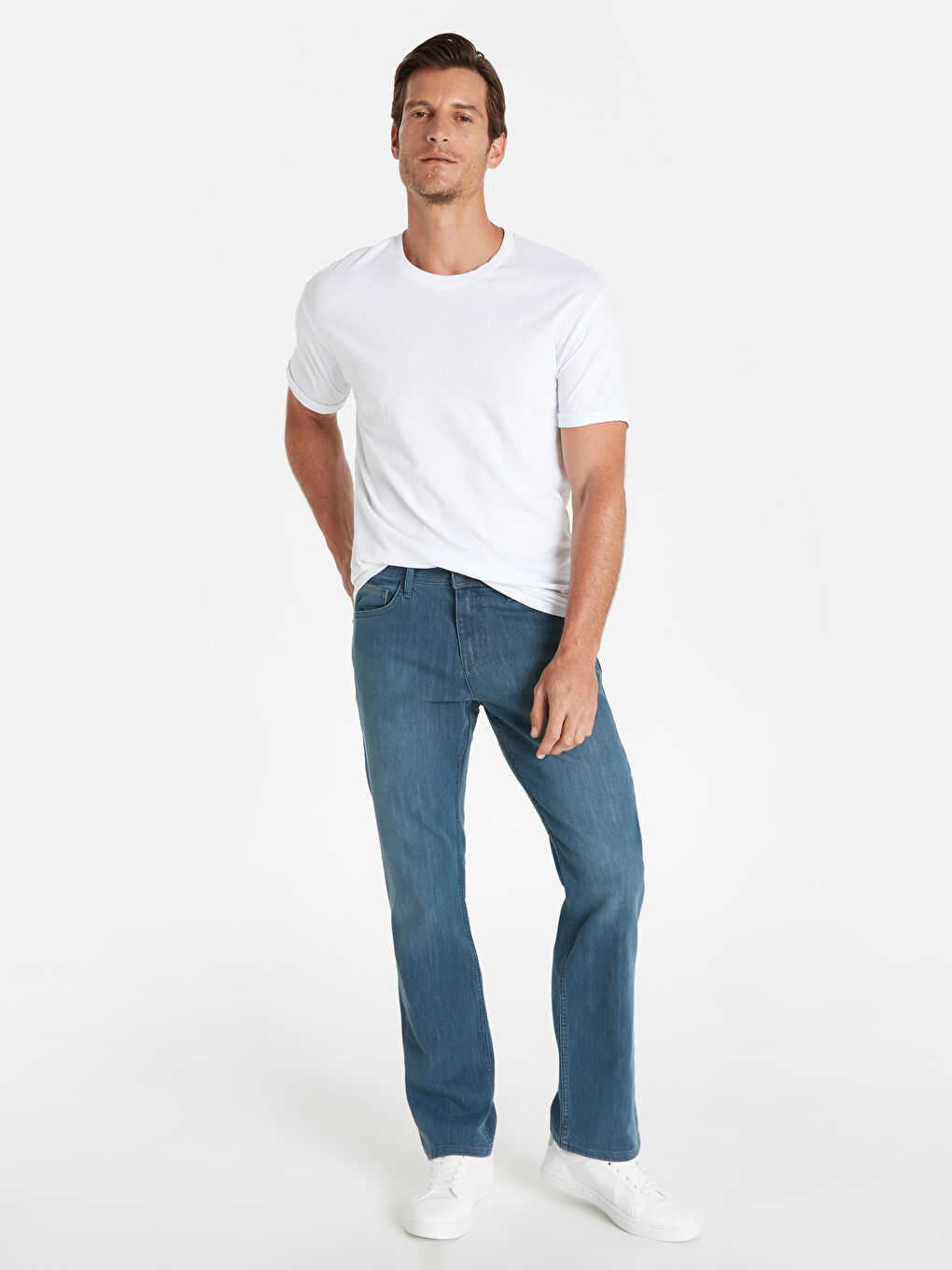 İndigo 890 Rahat Kalıp Erkek Jean Pantolon