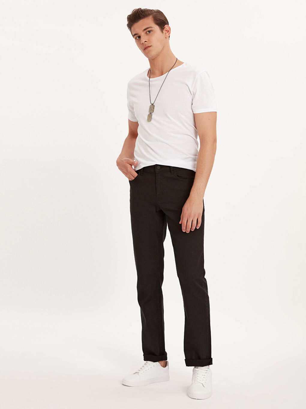 Siyah 779 Regular Fit Erkek Jean Pantolon