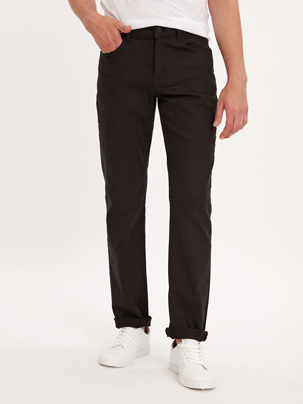 Siyah 779 Regular Fit Erkek Jean Pantolon-1