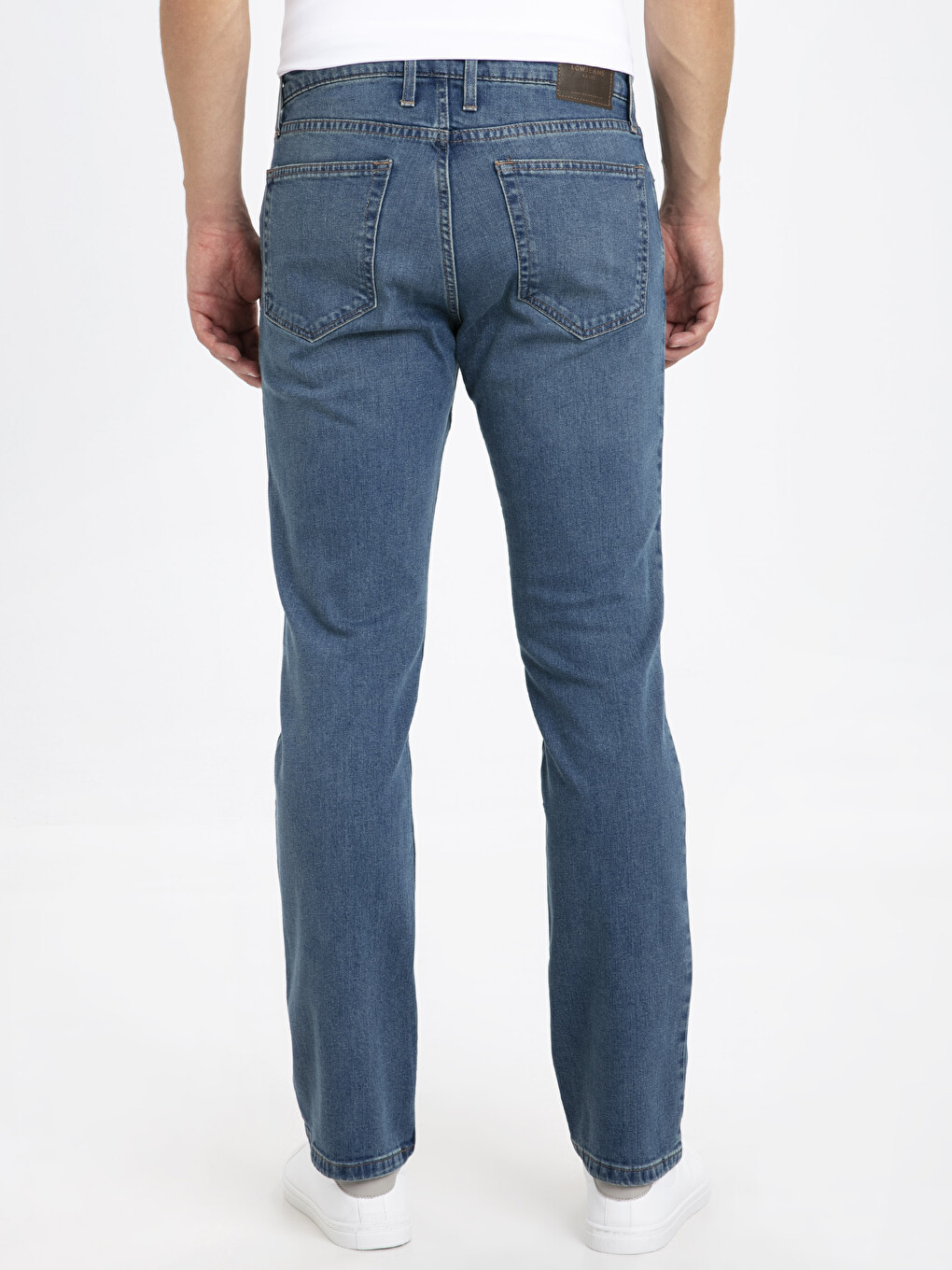 Régulier Taille Mi-Haute Jambe Droite Régulier Jean Homme-2