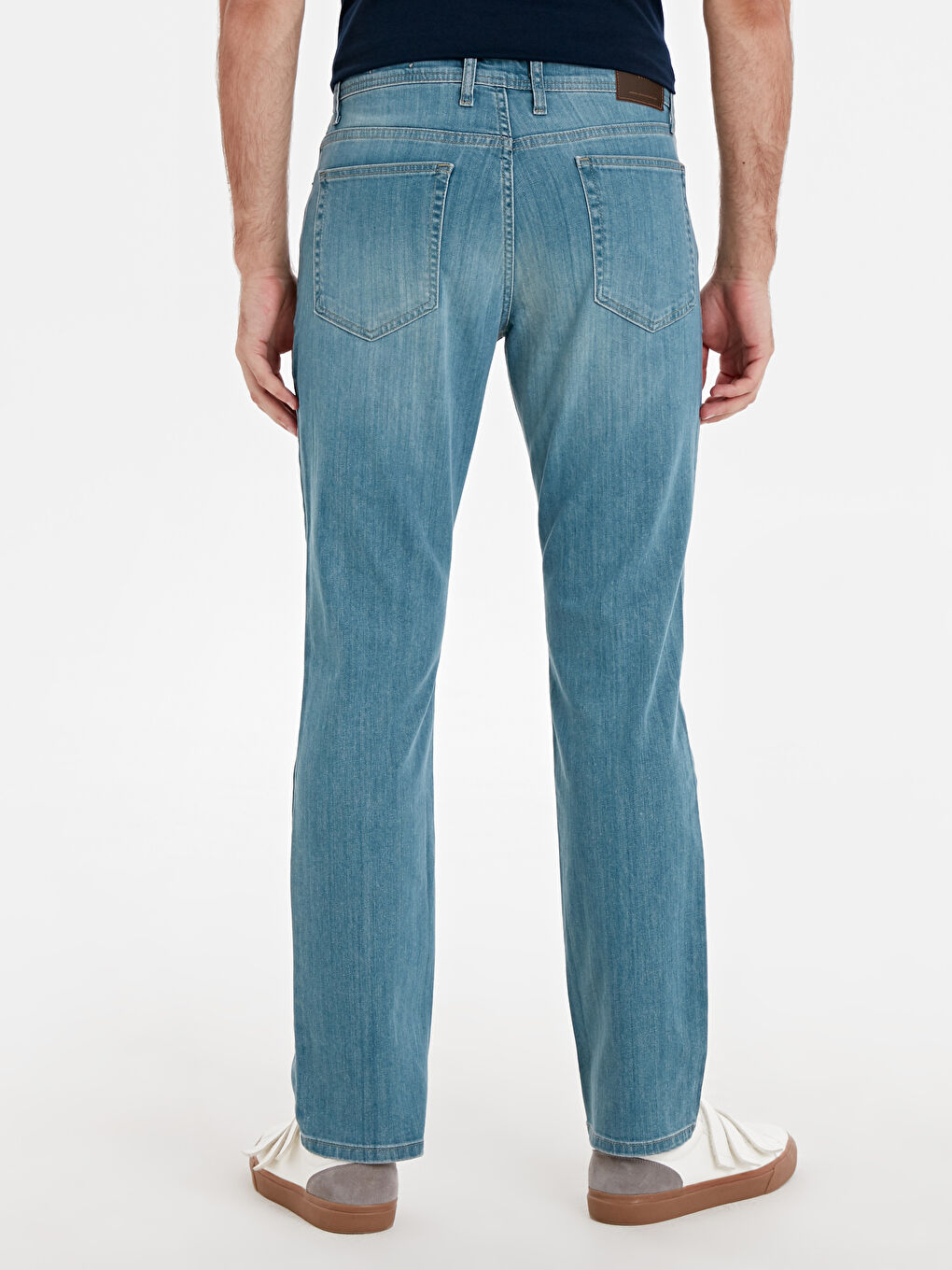 Açık İndigo Rodeo Jean Pantolon-2