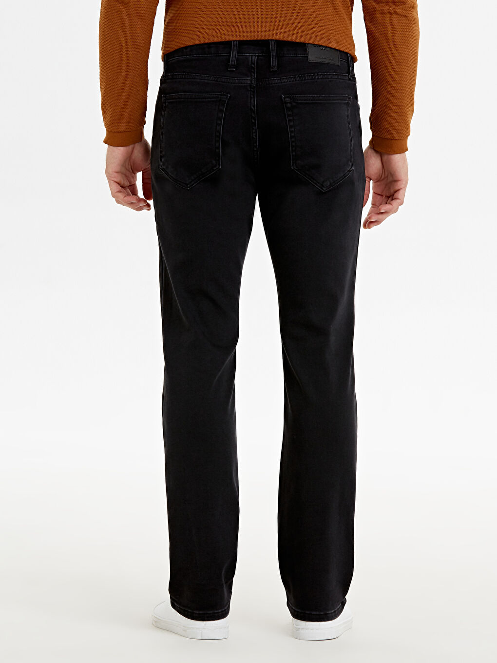 Siyah 879 Regular Fit Erkek Jean Pantolon-2