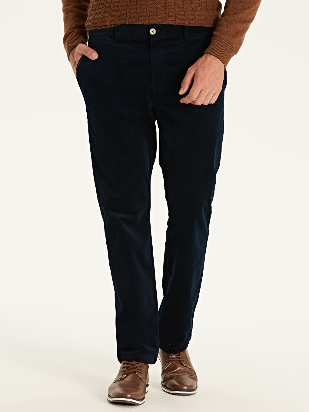 Бархатные Брюки для Мужчин-1