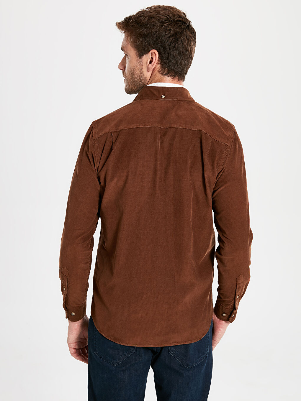 Man BROWN Shirt-3