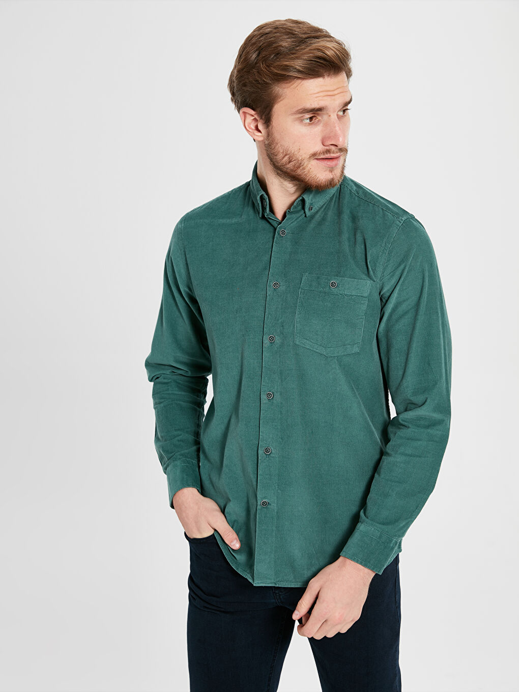 Chemise VERT Homme