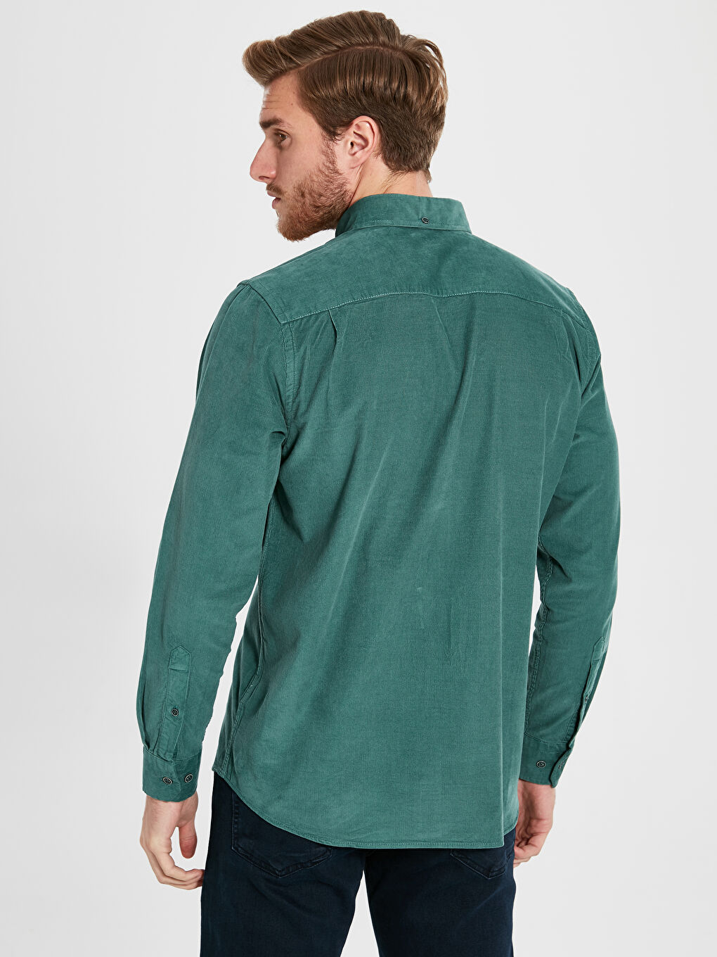 Chemise VERT Homme-2