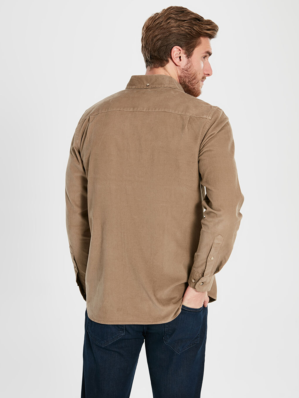 Chemise BEIGE Homme-3