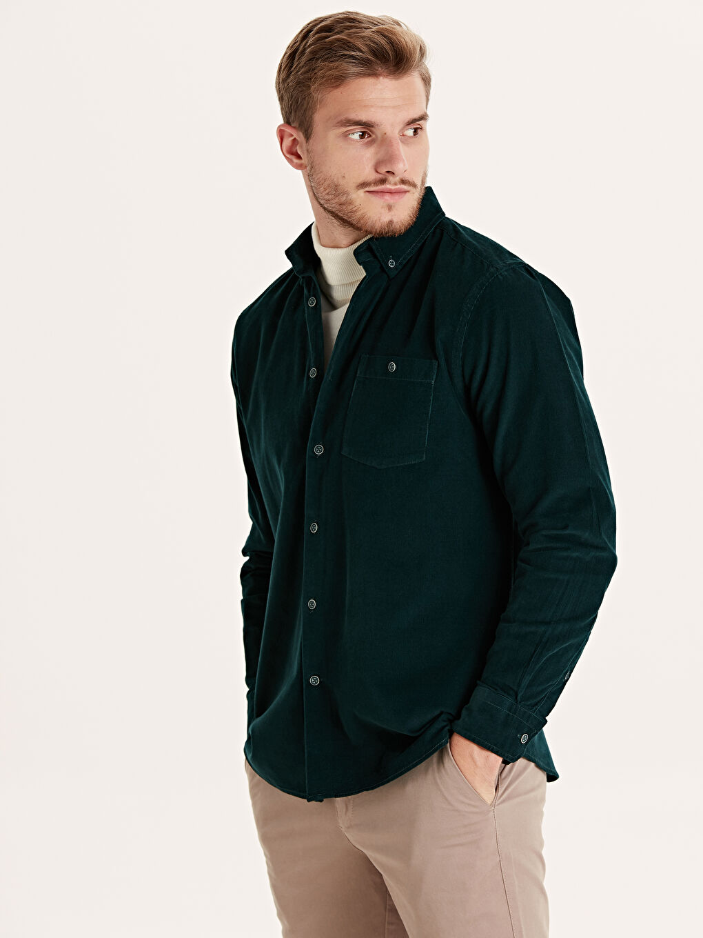 Zümrüt Yeşili Gömlek