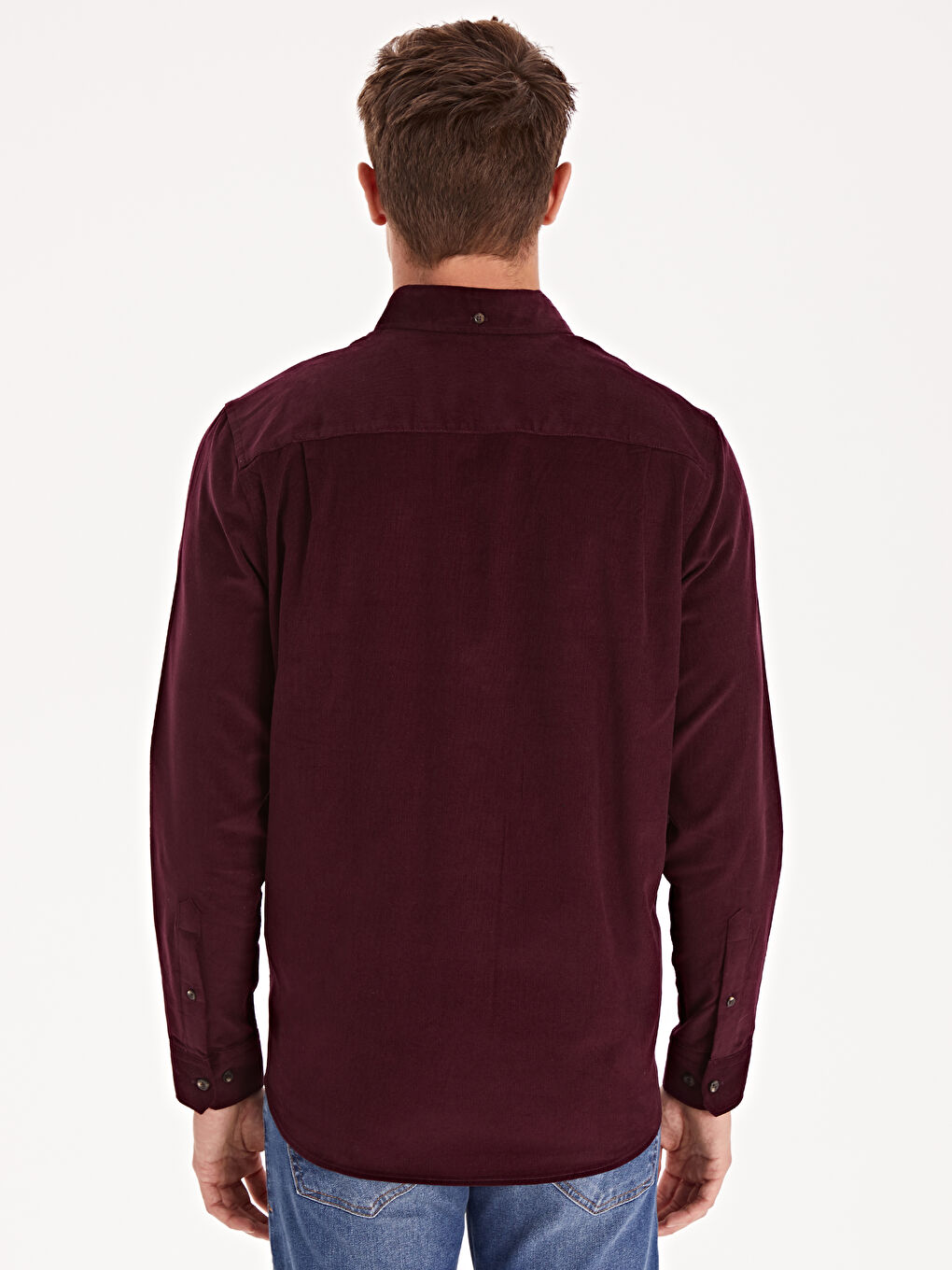 Chemise ROUGE BORDEAUX Homme-2