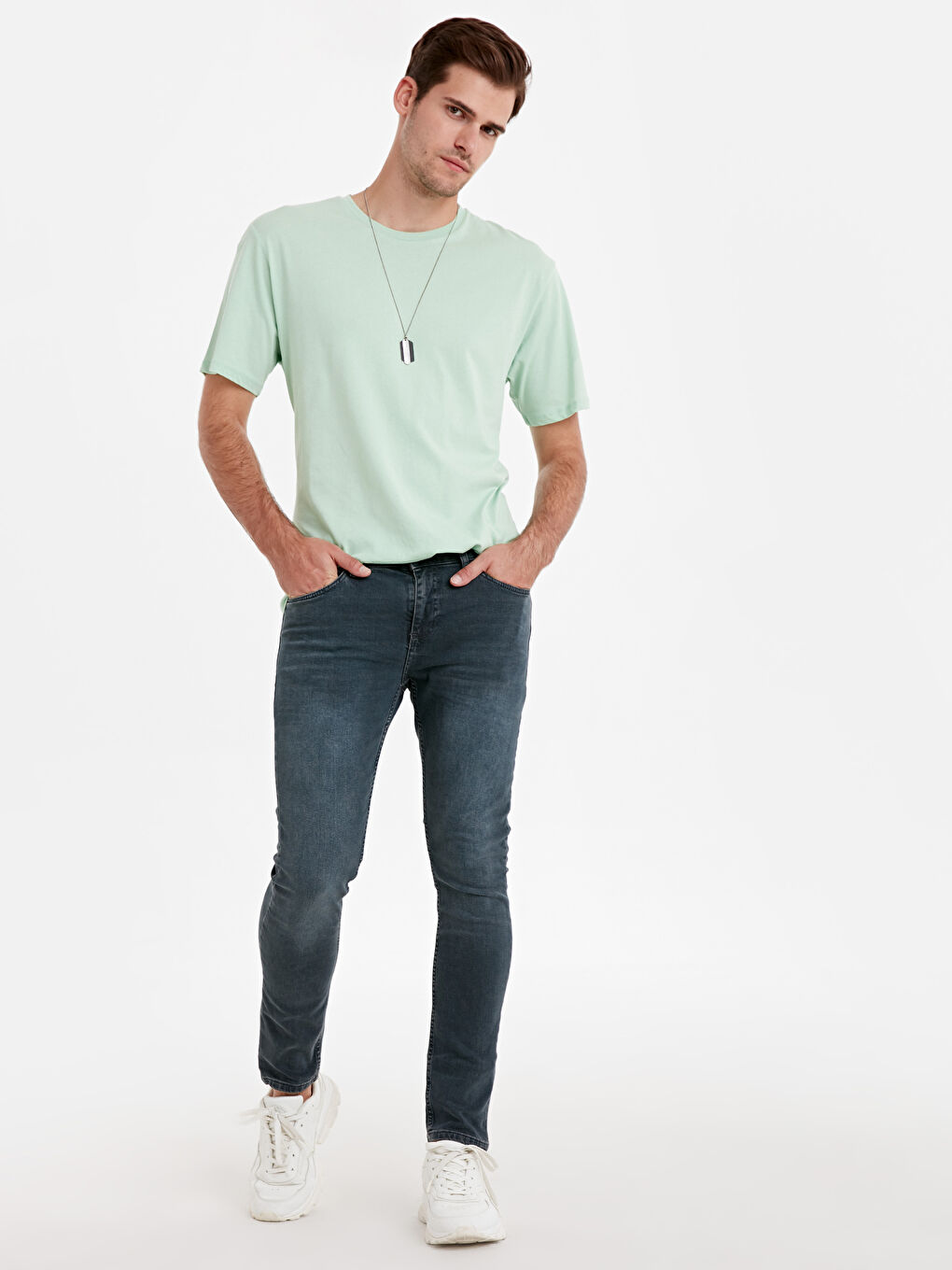 Yeşil 760 Skinny Fit Jean Pantolon