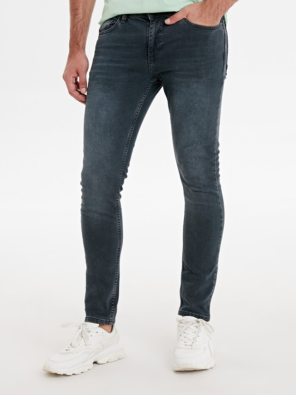 Yeşil 760 Skinny Fit Jean Pantolon-3