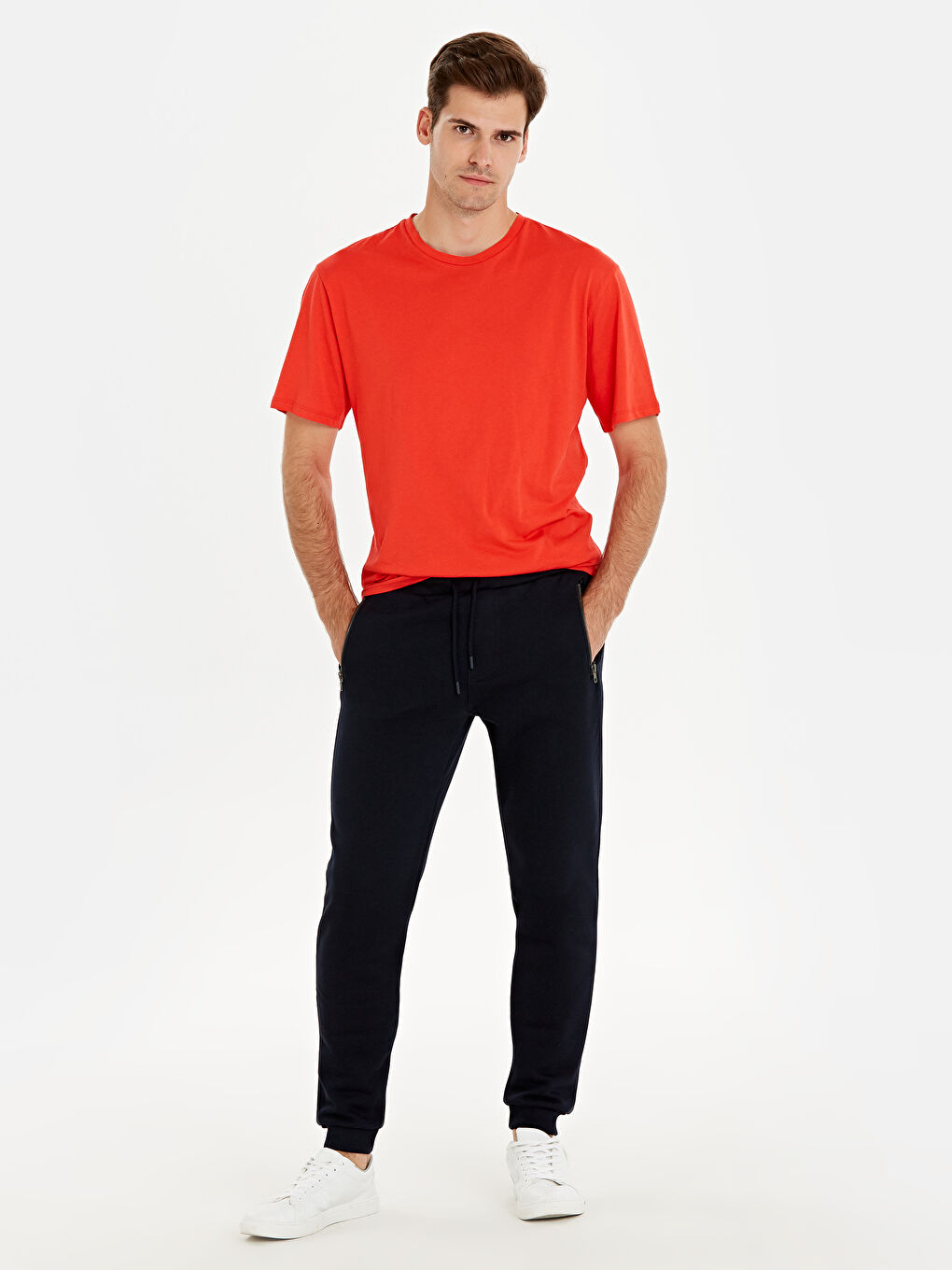 XSIDE Man NAVY Jogger Sweatpants -9W3897Z8-PGV