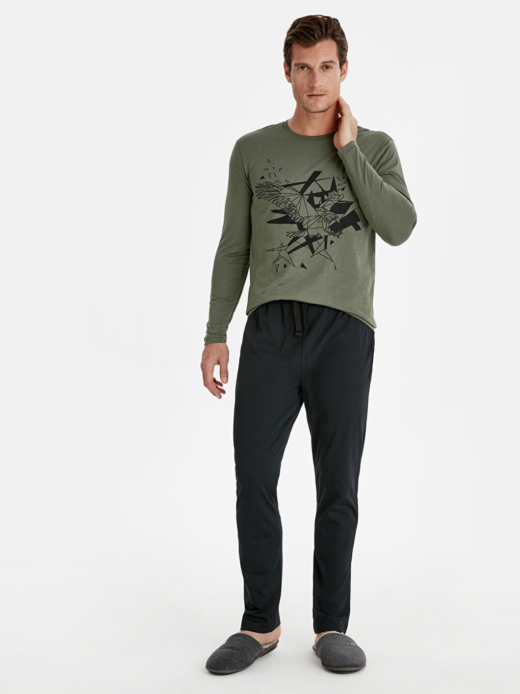 Ensemble de pyjama VERT Homme